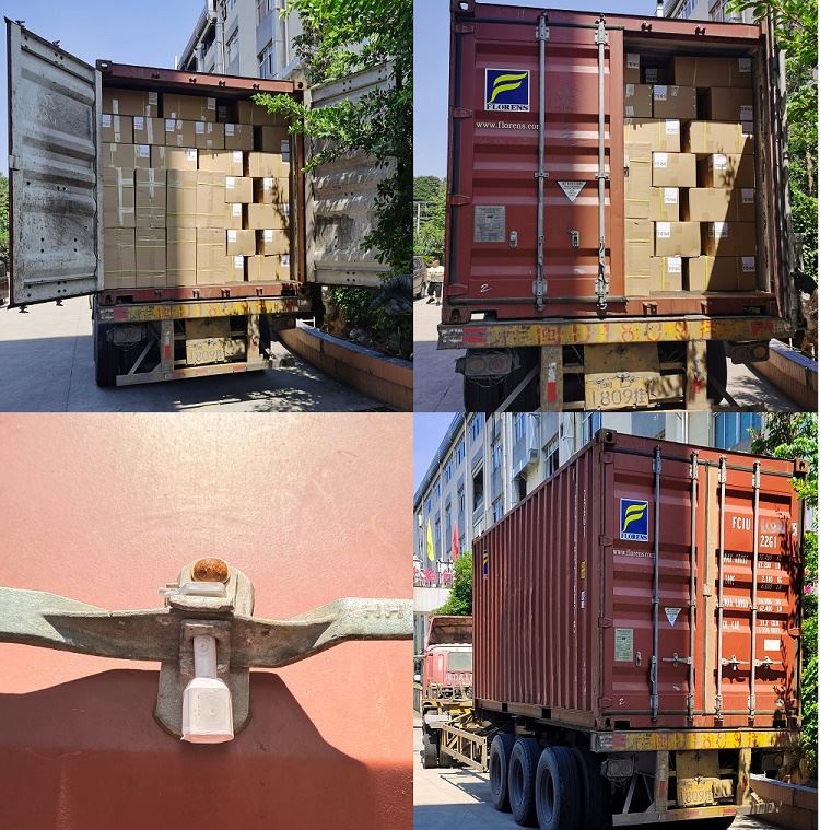 loading the container